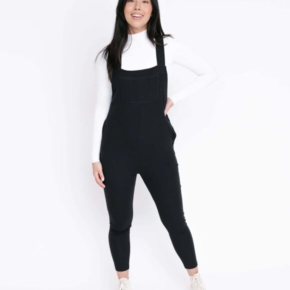 Smash + Tess Size Small Romperalls in Black - Picture 1 of 8